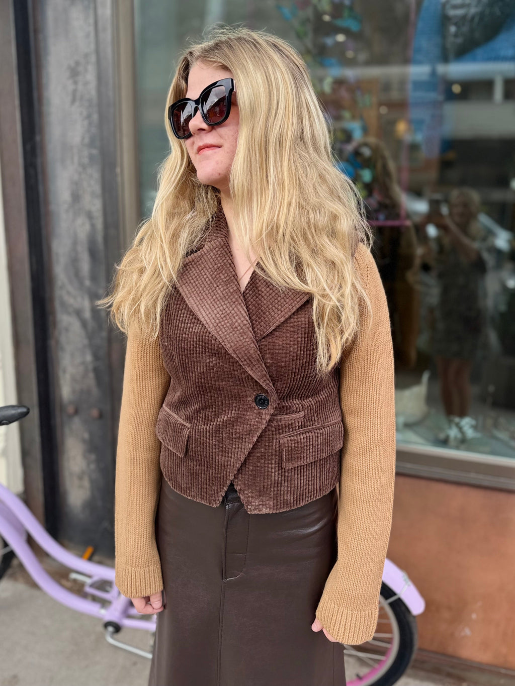 GANNI Corduroy Vest